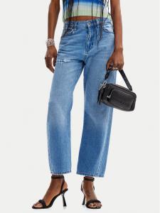 Джинсы прямого кроя Desigual, синий