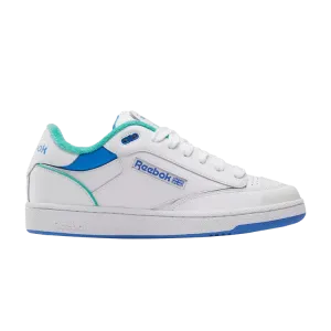 Кроссовки Reebok Club C Bulc 'White Unleashed Green Blue', белый