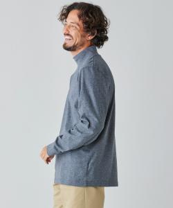 Неусадочная рубашка с высоким воротником