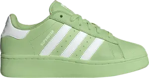 Кроссовки Wmns Superstar XLG 'Semi Green Spark', зеленый