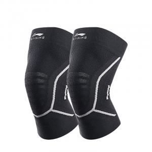 Наколенники polyester polyamide elastane для cycling, soccer, basketball, roller skate, kids' LINING, черный