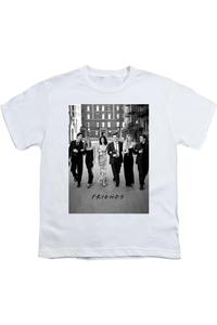 Футболка с коротким рукавом Friends Walk The Streets для детей Gildan, белый