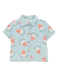 Джинсовая рубашка Morning Egg BOBO CHOSES, синий