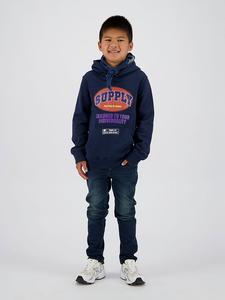 Темно-синяя толстовка с капюшоном Vingino