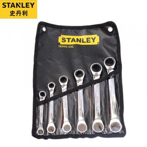 Набор ключей Stanley/STANLEY с двойной трещоткой Torx, 6 предметов, метрический, набор быстродействующих ключей с двусторонней трещоткой TK920-23C TK920-23C