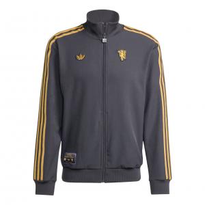 Куртка adidas Manchester United Terrace Icons Track Jacket 'Utility Black'