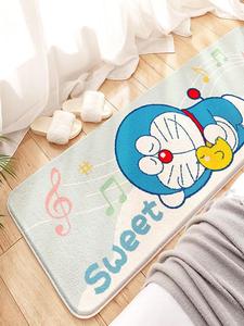 Dajiang Ковер 40х120 см для спальни/гостиной Doraemon IP Collaboration, мягкий, с мультяшным принтом