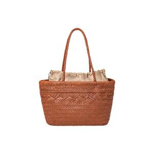 PAYOT Кожаная сумка женская коричневая тёмно-коричневая, Brown