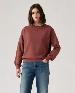 Женская толстовка с круглым вырезом Levi's, гранатовый