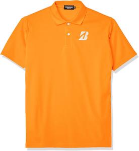 Мужская поло-рубашка Bridgestone Golf 50G01A с коротким рукавом, оранжевый