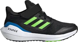 Кроссовки Ultrabounce Big Kid 'Black Lucid Lime', черный