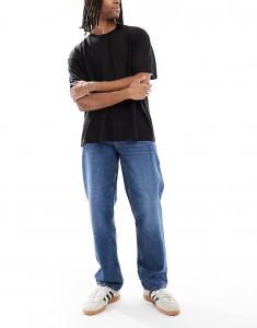 Джинсы Lee Haden прямого кроя, средне-синего цвета