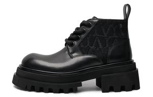 Viplander Короткие мужские ботинки Martin 8 см, черные