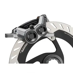 Суппорт дискового тормоза Shimano BR-M9220 XTR Front, серебряный