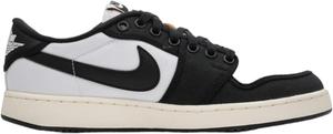 Мужские кроссовки Nike AJKO 1 Low Black/Varsity Red-Sail (DX4981 006) Jordan, белый/черный