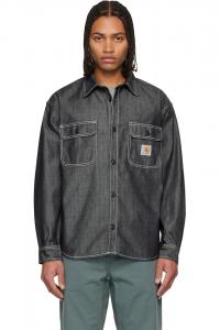 Джинсовая рубашка Tigan Carhartt Work In Progress, черный