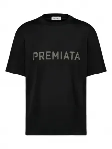 Футболка с принтом логотипа Premiata, черный