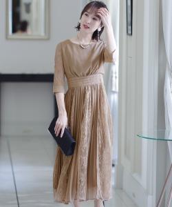 Вечернее платье, приглашение, платье для особого случая, свадьба, церемония совершеннолетия, официальное платье Pourvous, цвет Greige