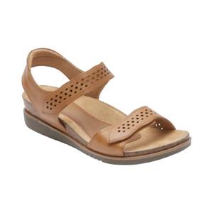 Женские сандалии May Wave Strap Sandal - Широкая ширина, бежевый цвет Cobb Hill