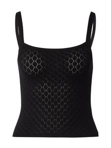 Вязаный топ RÆRE by Lorena Rae Knitted Top Noelle, черный