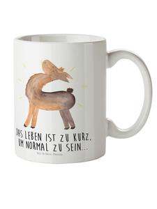 Детская кружка Лама Прайд с надписью белого цвета Mr. & Mrs. Panda