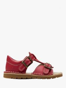 Детские пляжные сандалии Playsun Reef Clarks, Red Leather