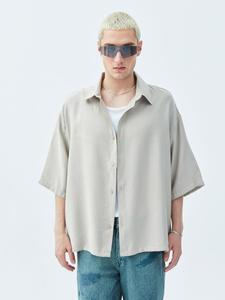 Рубашка на пуговицах Comfort fit VAMOS CLO Salinas, бежевый