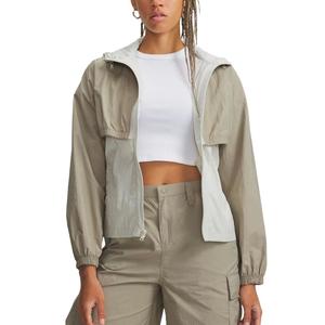 Куртка Unstoppable женская Under Armour, forest dog taupe серый