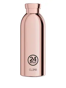 Бутылка clima, 500 мл, 20,5х7,3 см, 24Bottles, розовый