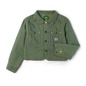 Lee Женские куртки, желтые, зеленые, с отворотом, средней толщины, другие