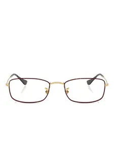 Очки в прямоугольной оправе Ray-Ban, черный