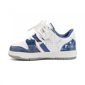 Детские кроссовки для скейтбординга с противоскользящим покрытием и износостойкостью PAUL FRANK, синий