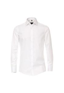 Деловая рубашка простого современного покроя Venti, белый