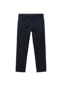 MANGO MAN Узкие брюки 'Berdam' в цвете Royal Blue