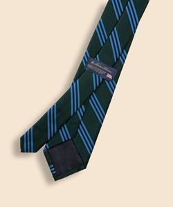 Шелковый галстук BB#1 в полоску, изготовлен в США.