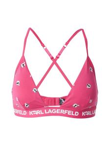 Треугольный бюстгальтер Karl Lagerfeld IKONIK 2.0, малиновый