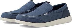 Лоферы Brewski Canvas Moccasin Toe Venetian Slip-On Nunn Bush, цвет Navy Multi