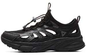 Пик Женские Легкие Спортивные Сандалии С Амортизацией Износостойкие Дышащие Противоскользящие Низкие Беговые Кроссовки Полностью Черные