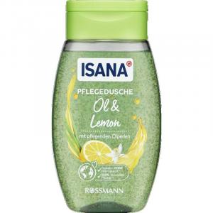 Ухаживающий душ с маслом и лимоном ISANA, 250 ml