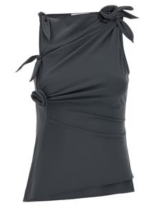 Топ 'Асимметричный цветок' COPERNI, серый