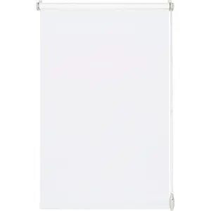 Рулонная штора с боковым управлением EASYFIX Rollo Uni Защита от света, монтаж без сверления возможен с помощью винтов Gardinia, белый