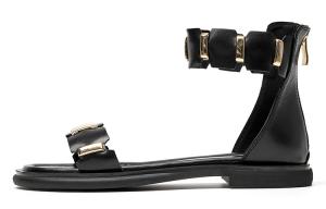 Beau Today Женские сандалии на одной застежке белые, цвет White