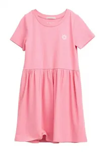 Мини-Платье из джерси mit struktur Tom Tailor, Sunrise Pink