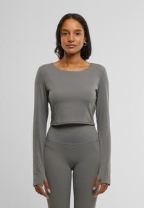 Топ с длинными рукавами Urban Classics, серый