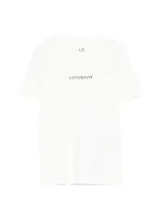 Футболка с логотипом C.P. Company Kids, белый