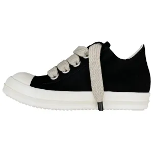 Rick Owens DRKSHDW Низкие парусиновые туфли мужские черные