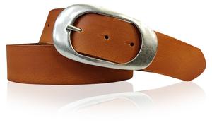 Кожаный ремень FRONHOFER, коньячный