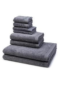 Полотенце для ванной Möve 2 X Seif 2 X Gäste 2 X Dusch 2 X im Set Superwuschel, серый