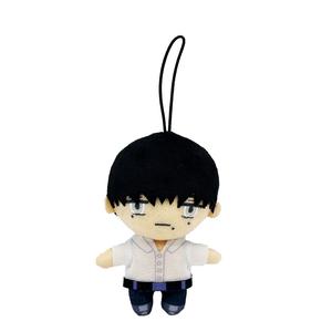 LEWAHON Черно-белая кукла с волосами плюшевый кулон высота 14см