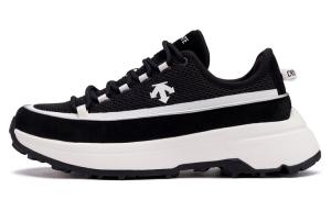 Спортивные низкие кеды женские черные DESCENTE, BK-Black